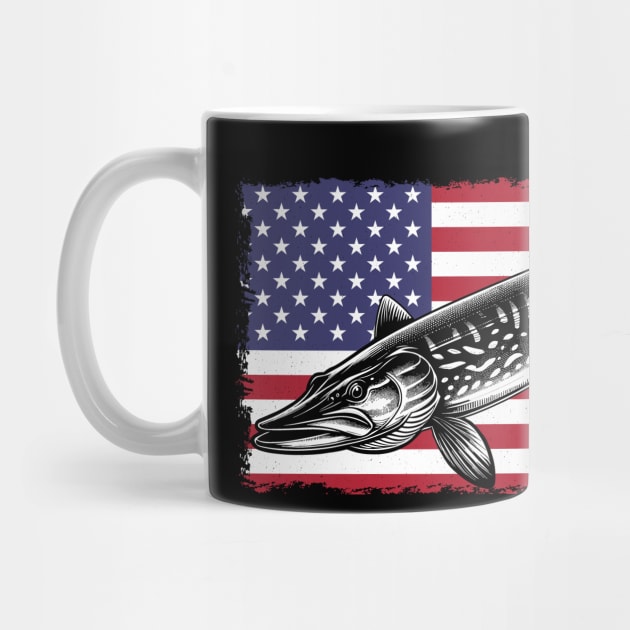 Usa flag pike by RusticVintager